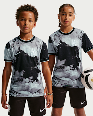 Chelsea FC Older Kids' Nike Dri-FIT Football Pre-Match Top. Nike LU